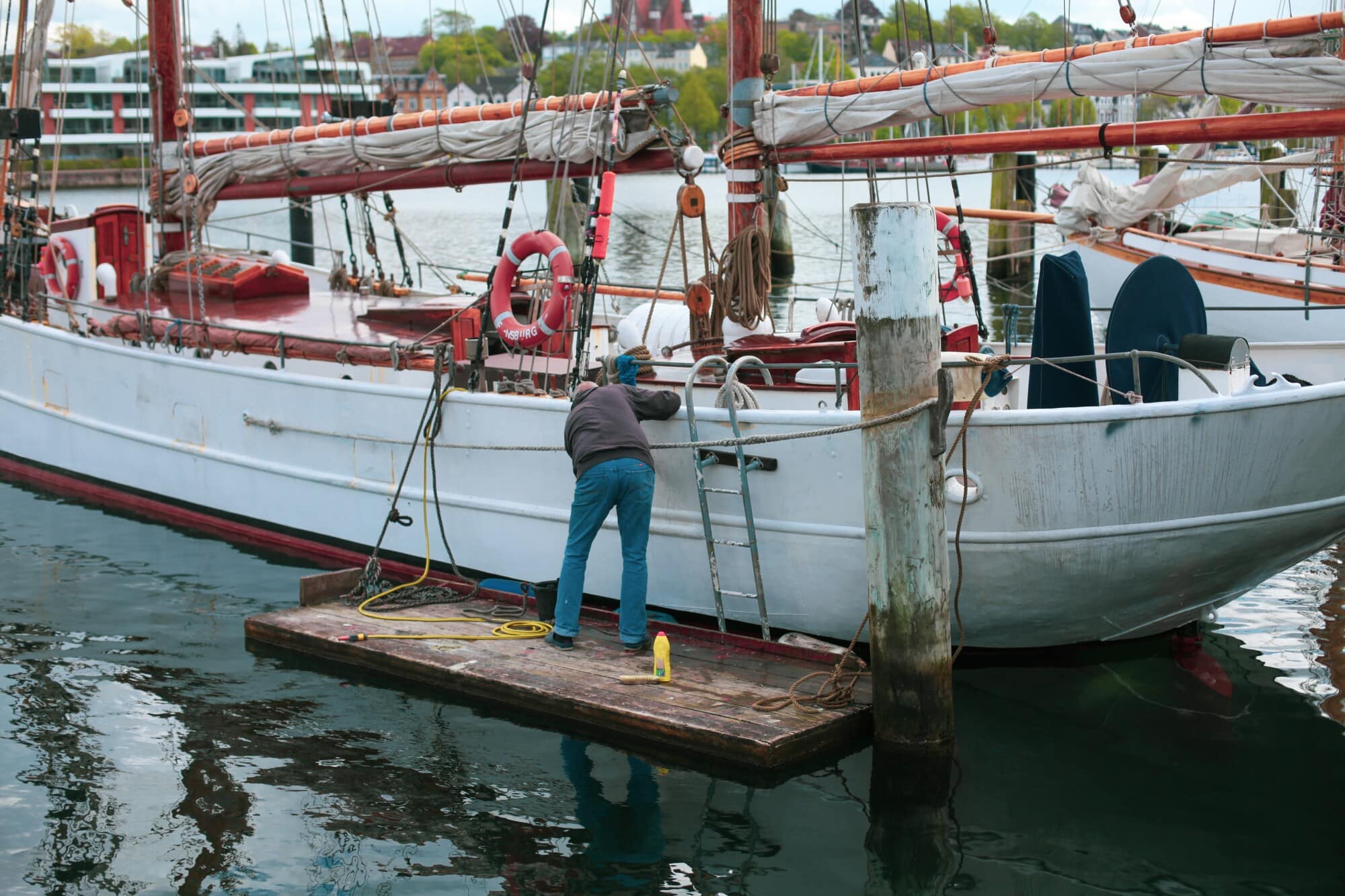 boat washing
